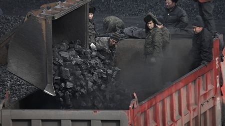 Coal mine in China