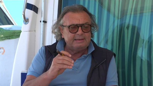 Il sindaco di Lampedusa, Salvatore Martello. Il sindaco di Lampedusa, Salvatore Martello.