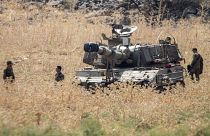 القوات الإسرائيلية على الحدود مع لبنان