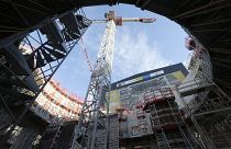 The Tokamak complex is pictured at the construction site of the ITER, in the CEN of Cadarache, in Saint-Paul-Lez-Durance, southern France