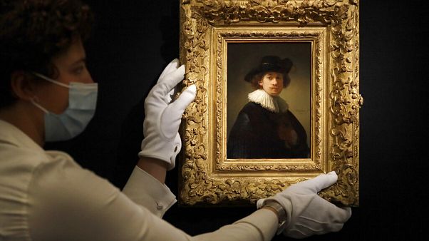 Rembrandt painting Rembrandt painting