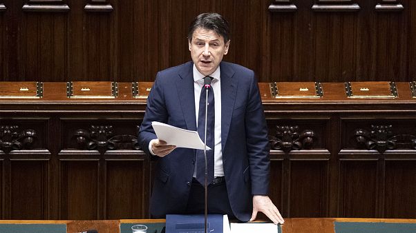 Il premier italiano Giuseppe Conte Il premier italiano Giuseppe Conte