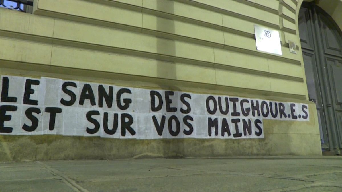 L'un des messages des "Colleuses" sur les murs de Paris, juillet 2020