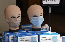 Gesichtsmasken in Dortmunder Geschäft