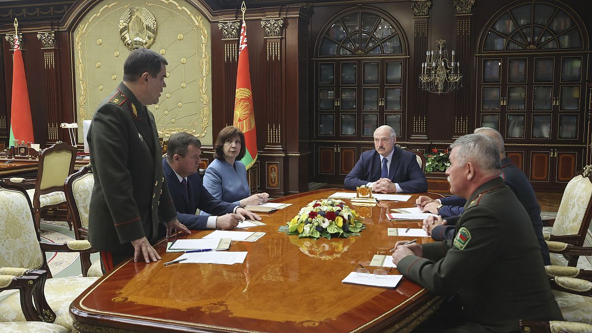 Заседание белорусского Совета безопасности