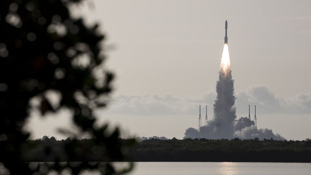 NASA's Perseverance blasted off atop an Atlas V rocket on July 30, 2020 at the Cape Canaveral Air Force Station, Florida, US. 