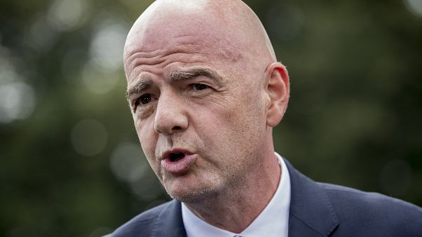 FIFA Başkanı Gianni Infantino FIFA Başkanı Gianni Infantino