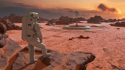 What it could look like if we make it to Mars. What it could look like if we make it to Mars.