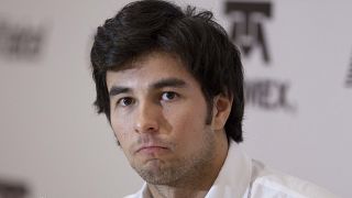 Formula 1 takımlarından Racing Point'in Meksikalı pilotu Sergio Perez