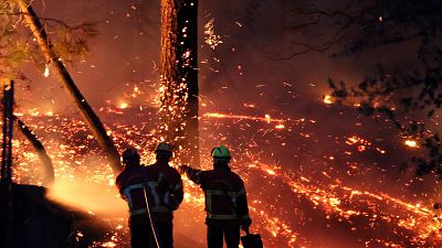 Μεγάλη πυρκαγιά κατακαίει εκτάσεις δυτικά της Μασσαλίας