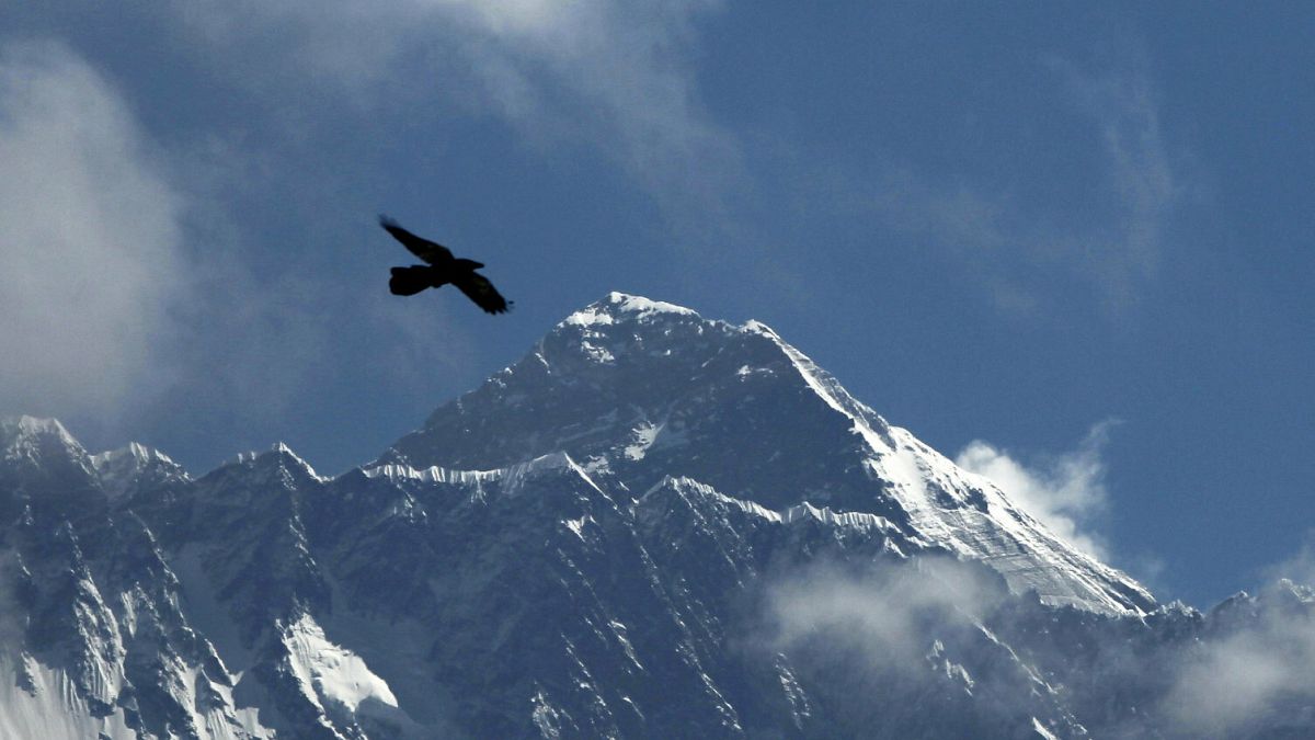 Vista del Everest desde Namche Bajar, Solukhumbu, Nepal 27/5/2019