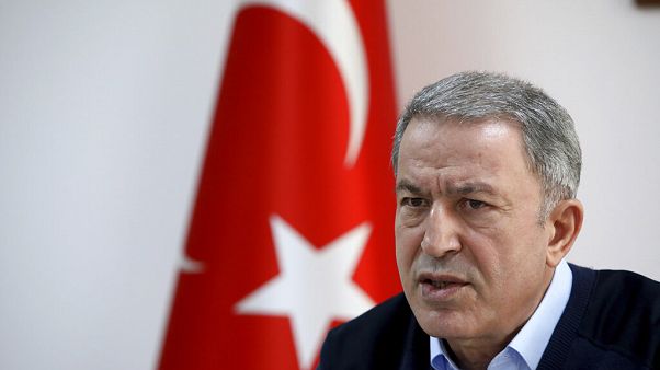 Der türkische Verteidigungsminister Hulusi Akar Der türkische Verteidigungsminister Hulusi Akar