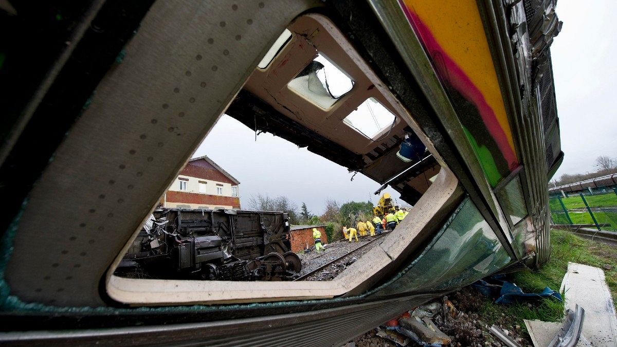 Portugal train crash