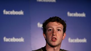 Facebook'un kurucusu ve CEO'su Mark Zuckerberg.