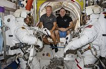 Trotz Hurrikan vor Florida: ISS-Astronauten kehren zurück