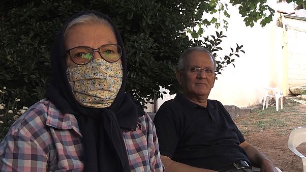 Covid 19'u yenen Mustafa Ali Tepeeri ve eşi Kamile Tepeeri Covid 19'u yenen Mustafa Ali Tepeeri ve eşi Kamile Tepeeri