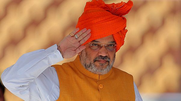 Hindistan İçişleri Bakanı Amit Shah Hindistan İçişleri Bakanı Amit Shah