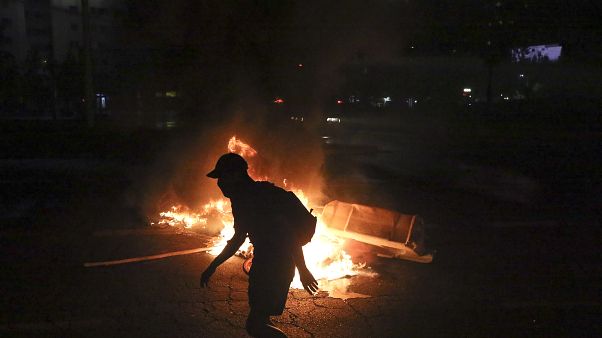 Imagen de archivo - Protestas por las tierras de los indígenas en la región de La Araucanía en Santiago de Chile, el 15 de noviembre de 2018. Imagen de archivo - Protestas por las tierras de los indígenas en la región de La Araucanía en Santiago de Chile, el 15 de noviembre de 2018.