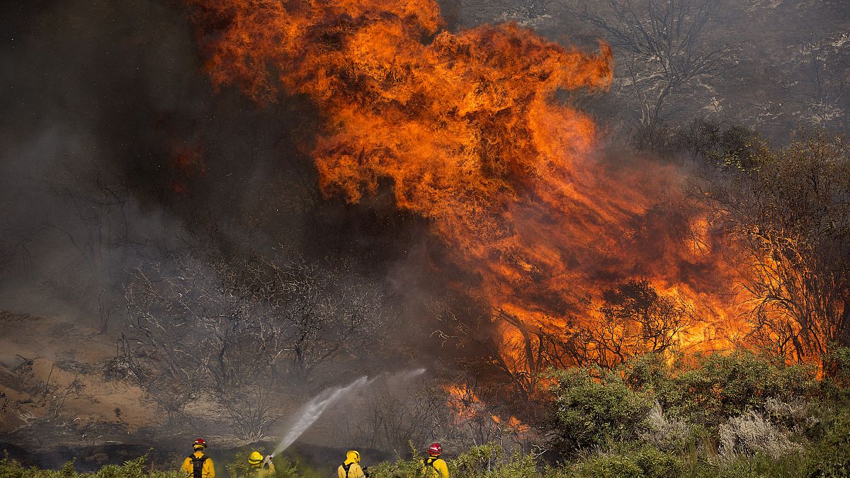 Kaliforniya yangını 3 gündür söndürülemiyor, 8 bin kişi evlerini terk etti