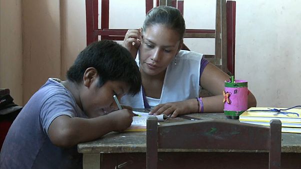 Schüler in Bolivien Schüler in Bolivien