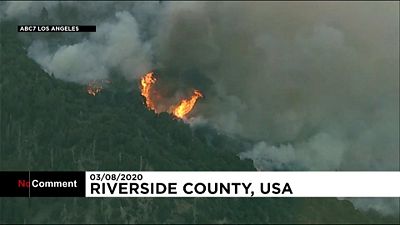 Los incendios en California obligan a evacuar a cerca de 8000 personas