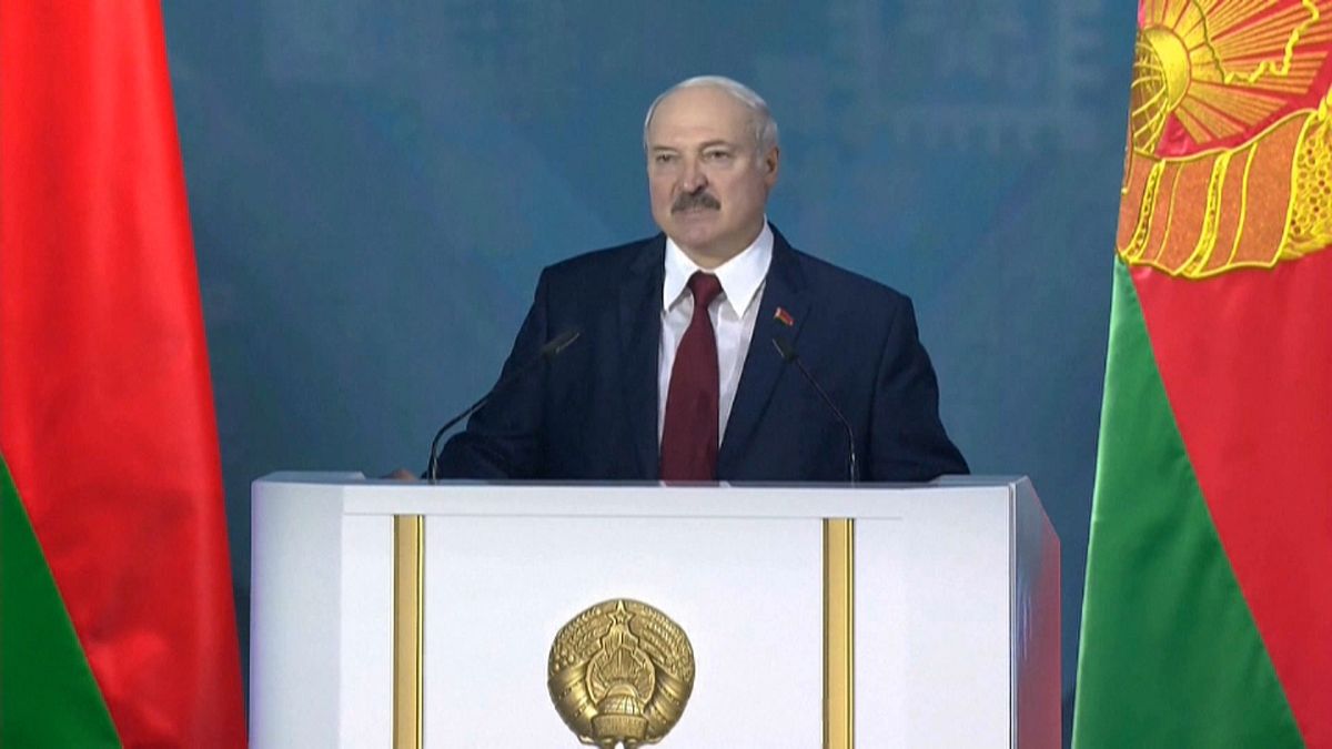 Belarus Devlet Başkanı Lukaşenko 