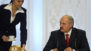FILE: Alexander Lukashenko in the capital, Minsk, Dec. 20, 2010.