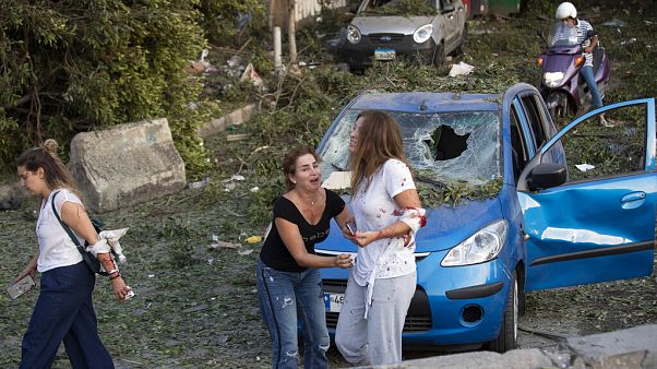 Nach den Explosionen in Beirut Nach den Explosionen in Beirut