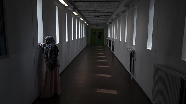 Hollanda'da mülteci kampına çevrilen eski bir hapishane, arşiv Hollanda'da mülteci kampına çevrilen eski bir hapishane, arşiv