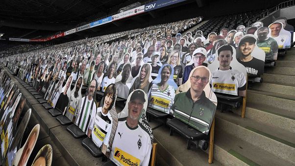 All Bundesliga matches took place behind closed doors because of the COVID-19 pandemic. All Bundesliga matches took place behind closed doors because of the COVID-19 pandemic.