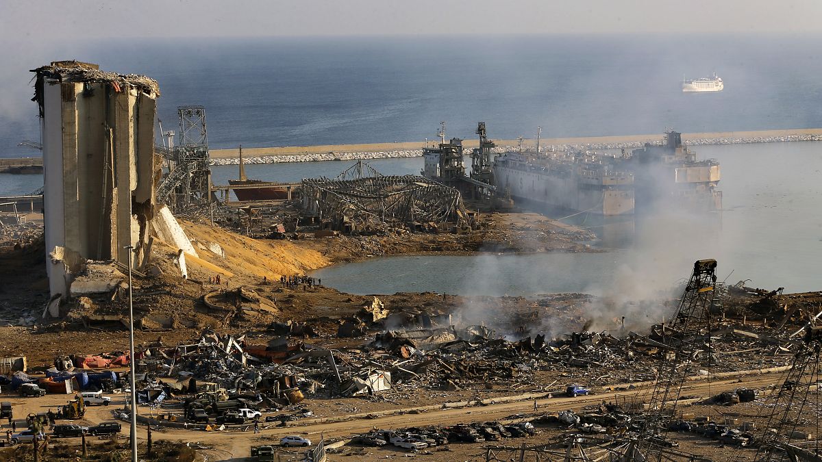 Bejrút: Hirosima nézett ki így az atomcsapás után