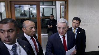 El expresidente de Colombia, Álvaro Uribe