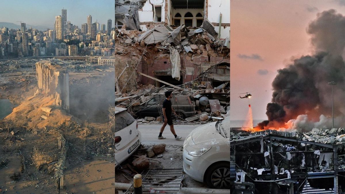  Beirut suffers unprecedented damage following explosions