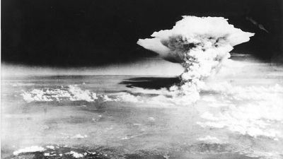 Thousands were killed after the first atomic bomb was unleashed on civilians. 