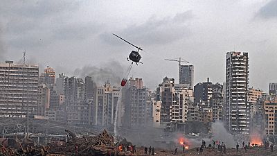 A bejrúti robbanásokat követő sokk