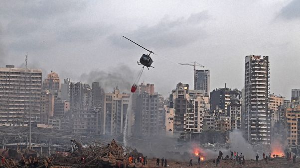 Muerte y destrucción en Líbano Muerte y destrucción en Líbano
