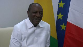 Guinea PM stands for Alpha Conde