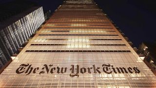  مبنى المقر الرئيسي لصحيفة نيويورك تايمز في نيويورك