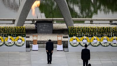 تصاویری از هیروشیما در ۷۵امین سالگرد حمله اتمی آمریکا؛ یاد قربانیان گرامی داشته شد