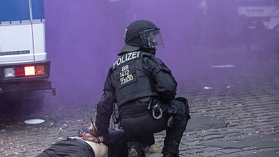 Столкновения между полицией и леворадикальными группировками в Берлине