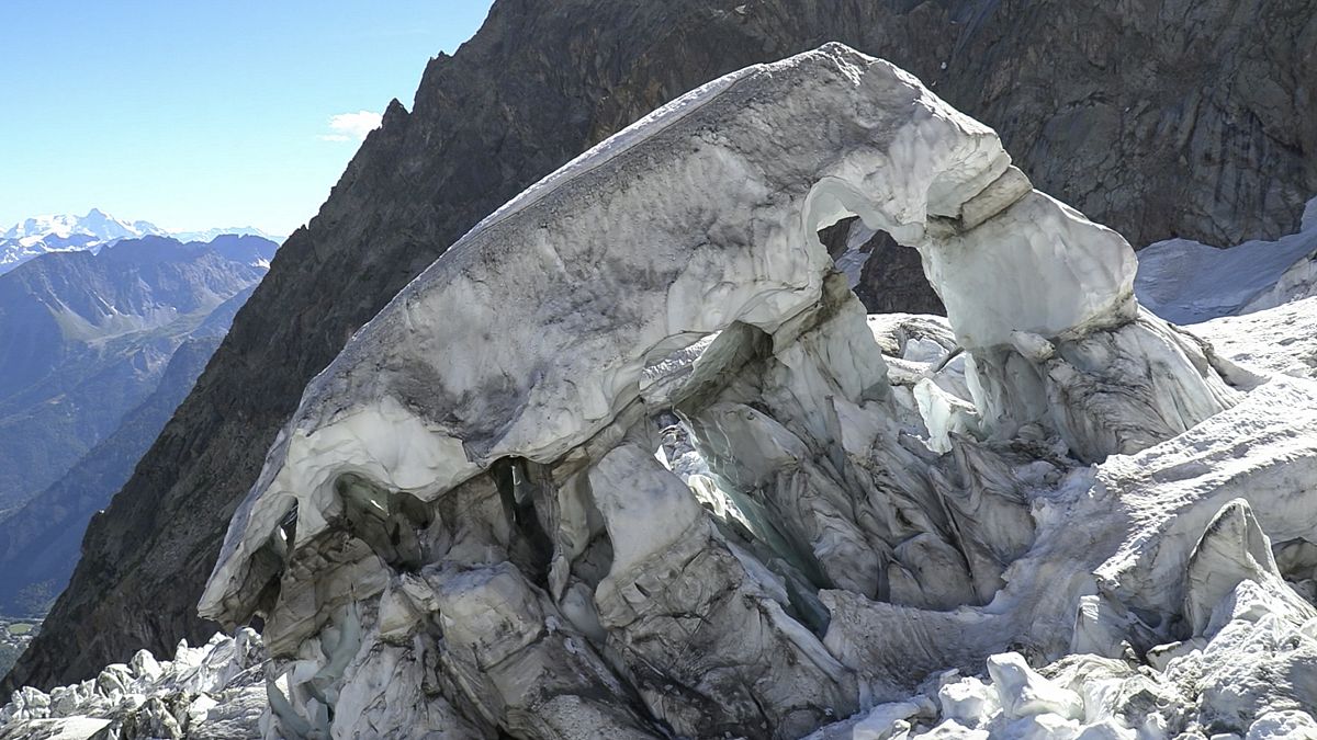 خطر ذوب شدن بخشی از یخچال‌های طبیعی ایتالیا