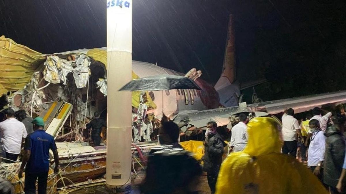Kaza yapan Air India Express uçağı 