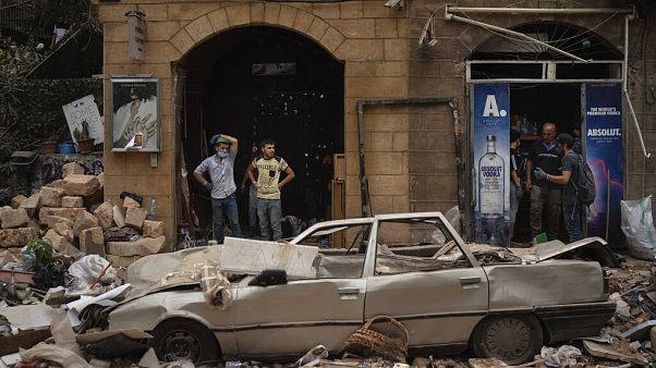 Beirut nach den Explosionen Beirut nach den Explosionen