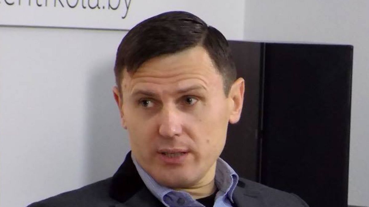 Alekszandr Burakov, a DW letartóztatott minszki tudósítója