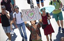 Protest in Stuttgart