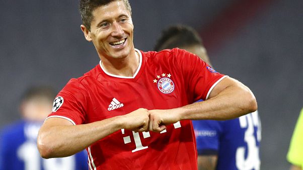Robert Lewandowski am Samstag in München Robert Lewandowski am Samstag in München