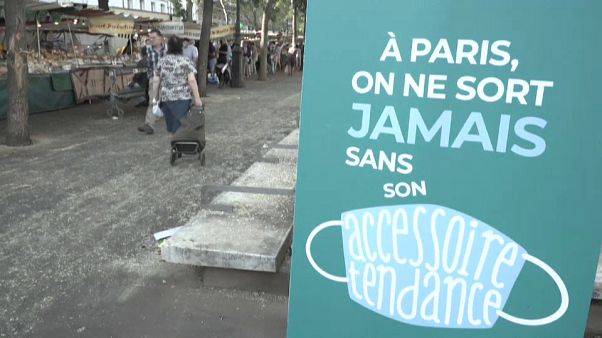 Paris on Saturday made face masks compulsory outdoors Paris on Saturday made face masks compulsory outdoors