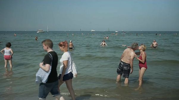 Strandleben in Travemünde Strandleben in Travemünde
