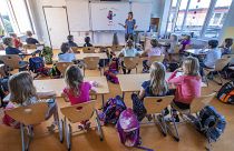 alunni tedeschi in classe