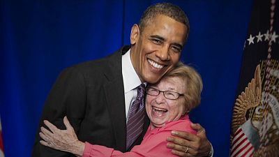 Dr. Ruth com Barack Obama
